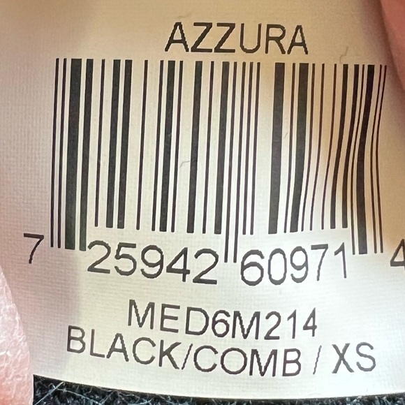 BCBG Maxazria Blue/Black Stripe Merino Wool Fit & Flare Sweater Dress Size XS - Picture 8 of 11